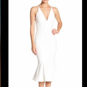 Dress the Population Isabelle Mermaid White XS